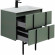 Тумба под раковину Allen Brau Reality 70 1.32004.CGM подвесная Олива матовая Тумба под раковину Allen Brau Reality 70 1.32004.CGM подвесная Олива матовая