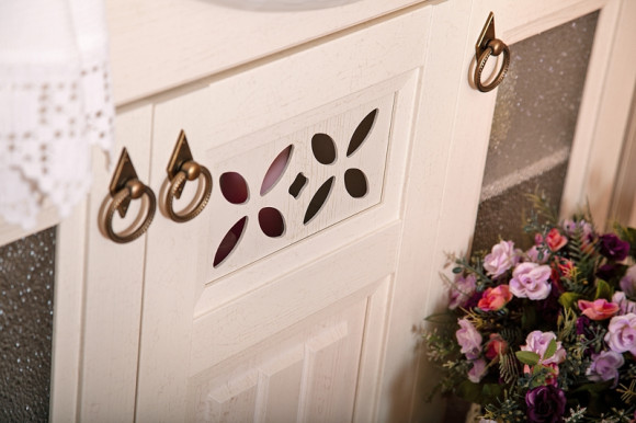 Тумба под раковину Бриклаер Кантри 105 4627125413667 Бежевый дуб прованс