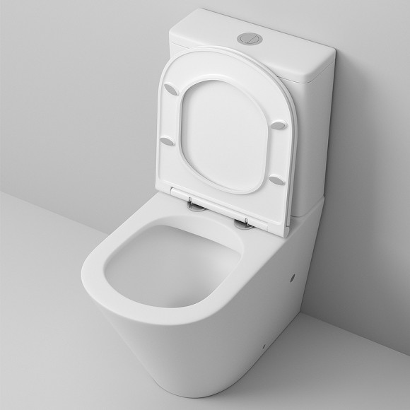 Унитаз компакт Grossman GR-4450MS Белый матовый с сиденьем Микролифт Унитаз компакт Grossman GR-4450MS Белый матовый с сиденьем Микролифт