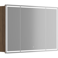 Зеркальный шкаф Sancos Mirror 120 MI120ECH с подсветкой Дуб чарльстон