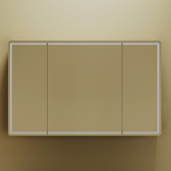 Зеркальный шкаф Sancos Mirror 120 MI120ECH с подсветкой Дуб чарльстон Зеркальный шкаф Sancos Mirror 120 MI120ECH с подсветкой Дуб чарльстон