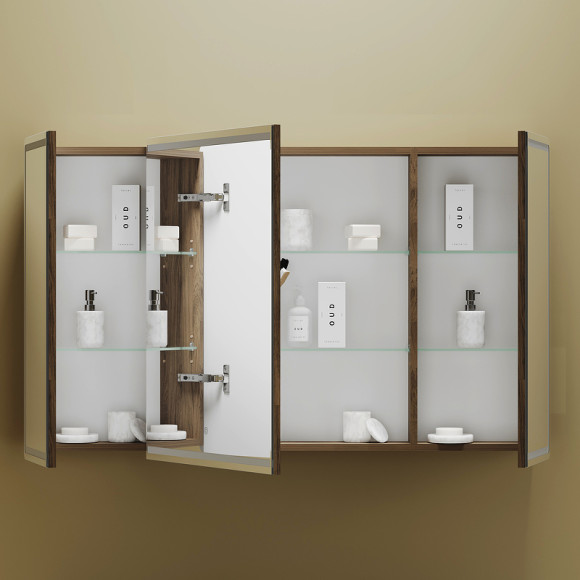 Зеркальный шкаф Sancos Mirror 120 MI120ECH с подсветкой Дуб чарльстон Зеркальный шкаф Sancos Mirror 120 MI120ECH с подсветкой Дуб чарльстон