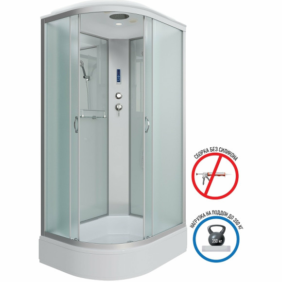 Душевая кабина Niagara Classic 100х80 R NG-33084-14RP без гидромассажа Душевая кабина Niagara Classic 100х80 R NG-33084-14RP без гидромассажа