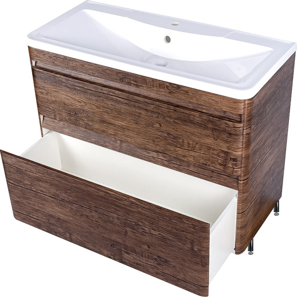 Тумба под раковину Style Line Атлантика 100 Люкс Plus ЛС-00000614 Старое дерево Тумба под раковину Style Line Атлантика 100 Люкс Plus ЛС-00000614 Старое дерево