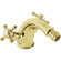Смеситель для биде Cezares Golf-BS1-03/24 Золото 24 карат Смеситель для биде Cezares Golf-BS1-03/24 Золото 24 карат