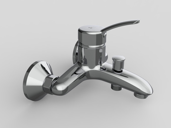 Смеситель для ванны GPD Primula MBB175 Хром