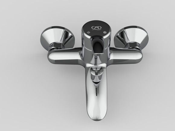 Смеситель для ванны GPD Primula MBB175 Хром