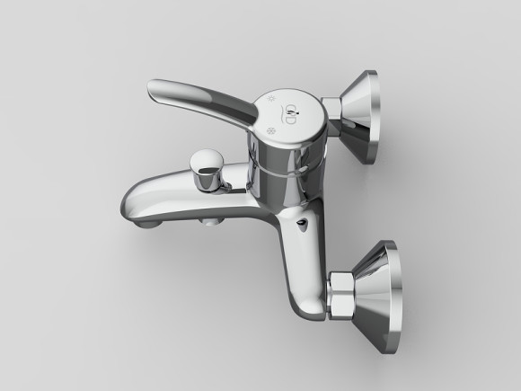 Смеситель для ванны GPD Primula MBB175 Хром