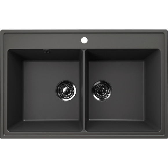 Кухонная мойка Ulgran Quartz Ruma 780-09 Асфальт