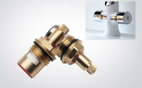 Смеситель для раковины Gappo G49 G1049 Белый Хром