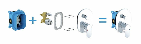 Смеситель для душа Ravak Chrome CR 065.00 X070056 Хром Смеситель для душа Ravak Chrome CR 065.00 X070056 Хром
