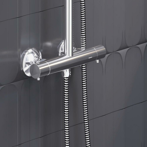 Душевая система Damixa Jupiter 977800000 с термостатом Хром