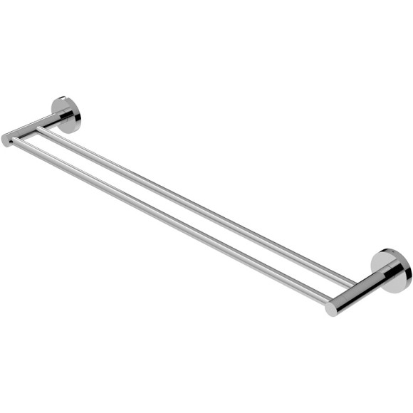 Полотенцедержатель Cezares Relax RELAX-THD-65-01 двойной Хром