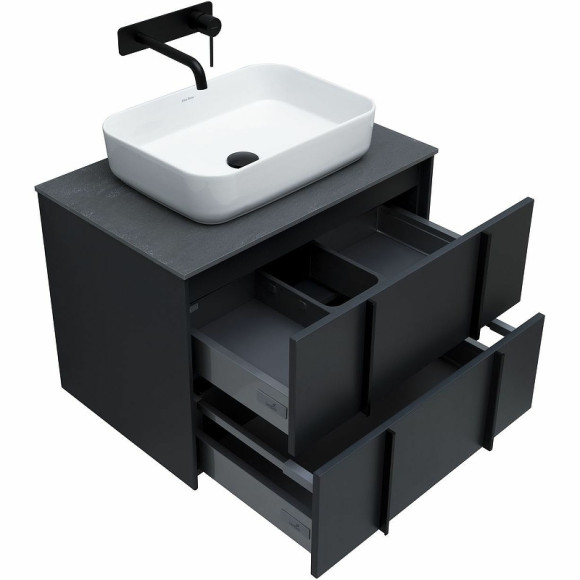 Тумба под раковину Allen Brau Reality 70 1.32004.AM подвесная Антрацит матовый Тумба под раковину Allen Brau Reality 70 1.32004.AM подвесная Антрацит матовый