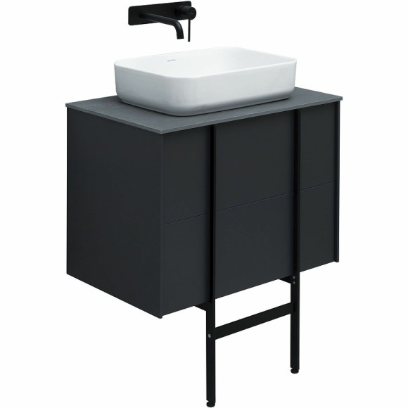 Тумба под раковину Allen Brau Reality 70 1.32004.AM подвесная Антрацит матовый Тумба под раковину Allen Brau Reality 70 1.32004.AM подвесная Антрацит матовый