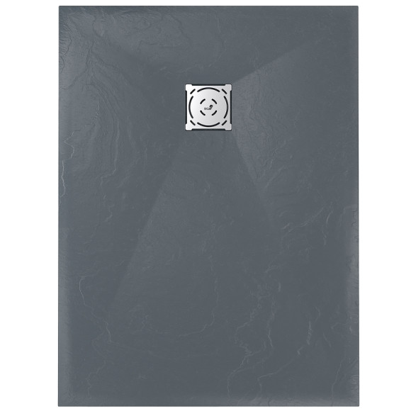 Душевой поддон из искусственного камня RGW STT ST-0128G 80x120x2,5 Серый