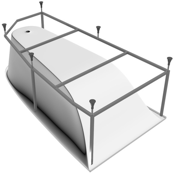 Акриловая ванна Vayer Boomerang 150x90 L Гл000010850 без гидромассажа Акриловая ванна Vayer Boomerang 150x90 L Гл000010850 без гидромассажа