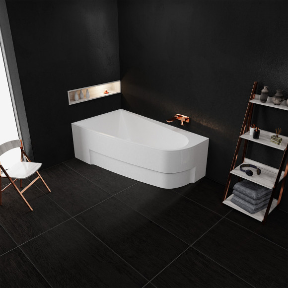 Акриловая ванна Vayer Boomerang 150x90 L Гл000010850 без гидромассажа Акриловая ванна Vayer Boomerang 150x90 L Гл000010850 без гидромассажа