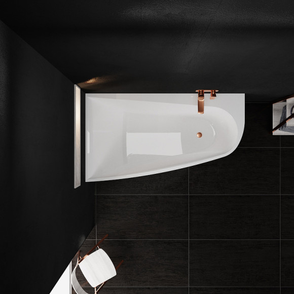 Акриловая ванна Vayer Boomerang 150x90 L Гл000010850 без гидромассажа Акриловая ванна Vayer Boomerang 150x90 L Гл000010850 без гидромассажа