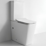Унитаз компакт CeramaLux TR2170-1 с бачком и сиденьем Микролифт Унитаз компакт CeramaLux TR2170-1 с бачком и сиденьем Микролифт
