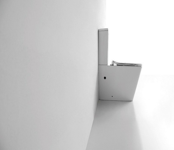 Унитаз компакт CeramaLux TR2170-1 с бачком и сиденьем Микролифт