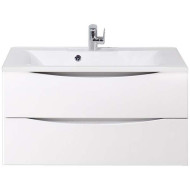 Тумба под раковину BelBagno Marino 80 MARINO-800-2C-SO-BL-P подвесная Bianco Lucido