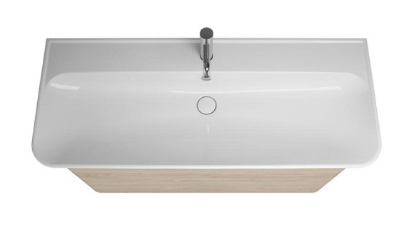 Тумба с раковиной Burgbad Iveo 120 SFEN120F2747G0161C0001*1 подвесная Дуб кашемировый