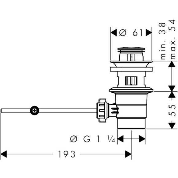 Смеситель для раковины Hansgrohe Vernis Shape 71560670 Черный матовый Смеситель для раковины Hansgrohe Vernis Shape 71560670 Черный матовый