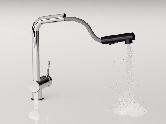 Смеситель для кухни Ideal Standard Ceralook BC178AA Хром Черный Смеситель для кухни Ideal Standard Ceralook BC178AA Хром Черный