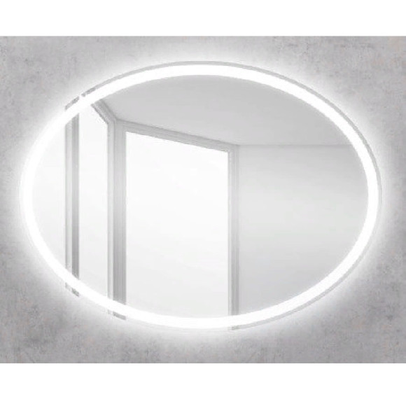 Зеркало BelBagno SPC-VST 60 с кнопочным выключателем с подсветкой Зеркало BelBagno SPC-VST 60 с кнопочным выключателем с подсветкой