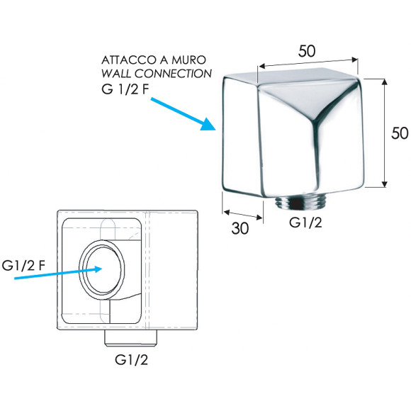 Шланговое подключение Remer 309SDO Золото глянцевое Шланговое подключение Remer 309SDO Золото глянцевое