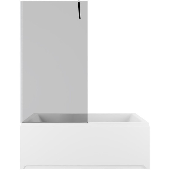 Шторка на ванну Allen Brau Infinity 3 80 3.21062.BA.T профиль Серебро браш стекло тонированное Шторка на ванну Allen Brau Infinity 3 80 3.21062.BA.T профиль Серебро браш стекло тонированное