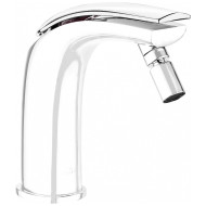 Смеситель для биде Webert Aria AI840102844 Белый глянец Хром Смеситель для биде Webert Aria AI840102844 Белый глянец Хром