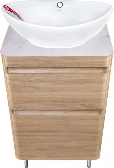 Тумба под раковину Style Line Атлантика Люкс Plus 60 СС-00002216 Ясень перламутр Тумба под раковину Style Line Атлантика Люкс Plus 60 СС-00002216 Ясень перламутр