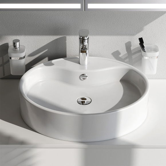 Раковина AM.PM Func 56 M8FWCC20561WG Белая Раковина AM.PM Func 56 M8FWCC20561WG Белая