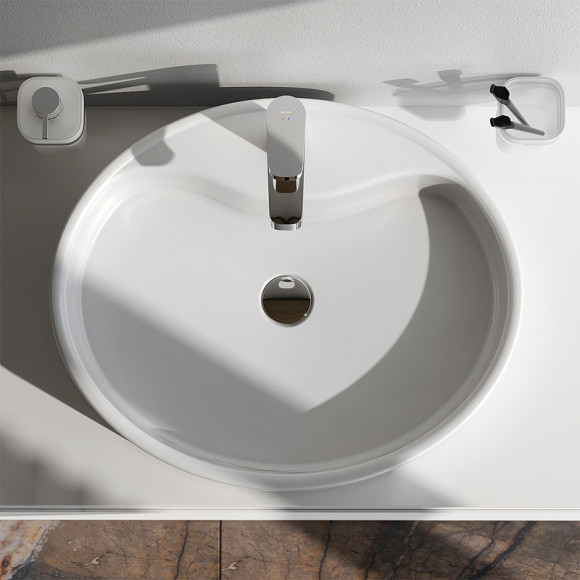 Раковина AM.PM Func 56 M8FWCC20561WG Белая Раковина AM.PM Func 56 M8FWCC20561WG Белая