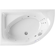 Акриловая ванна Excellent Aquarella 150x100 L WAEX.ARL15.SMART.CR с гидромассажем