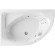 Акриловая ванна Excellent Aquarella 150x100 L WAEX.ARL15.SMART.CR с гидромассажем Акриловая ванна Excellent Aquarella 150x100 L WAEX.ARL15.SMART.CR с гидромассажем