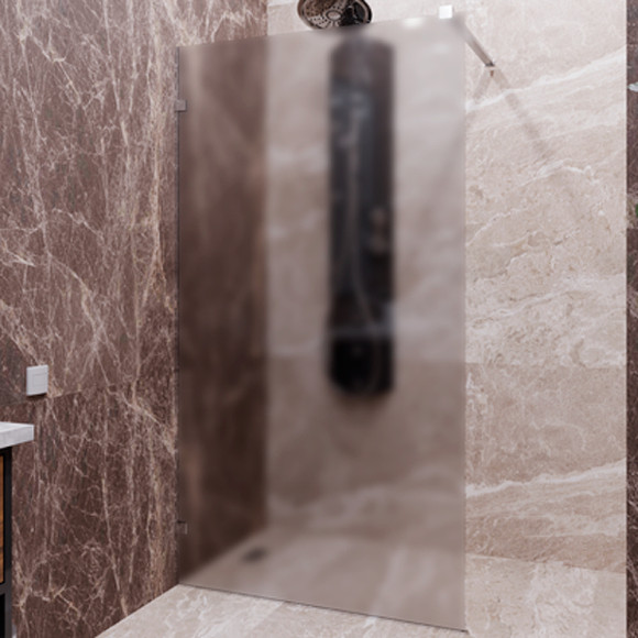 Душевая перегородка Radomir Walk-in G1 110 1-10-0-0-0-1901 профиль Хром стекло матовое