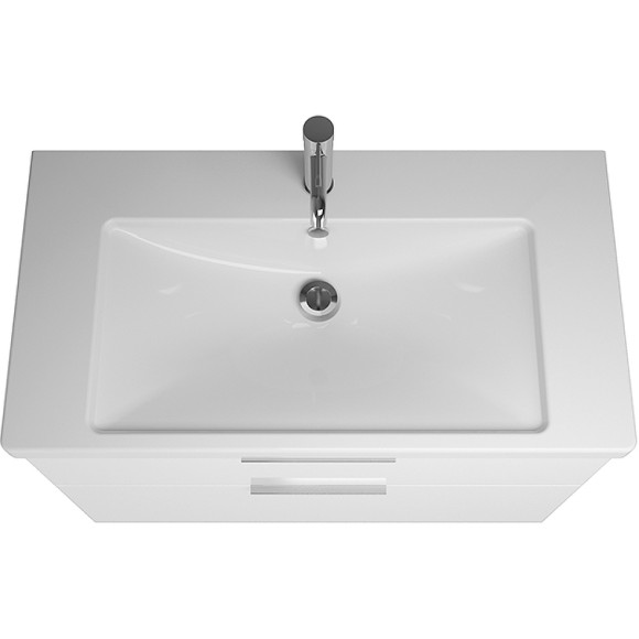 Тумба с раковиной Burgbad Eqio 95 SEYQ093F2009G0146C001*1 Белая глянцевая Тумба с раковиной Burgbad Eqio 95 SEYQ093F2009G0146C001*1 Белая глянцевая