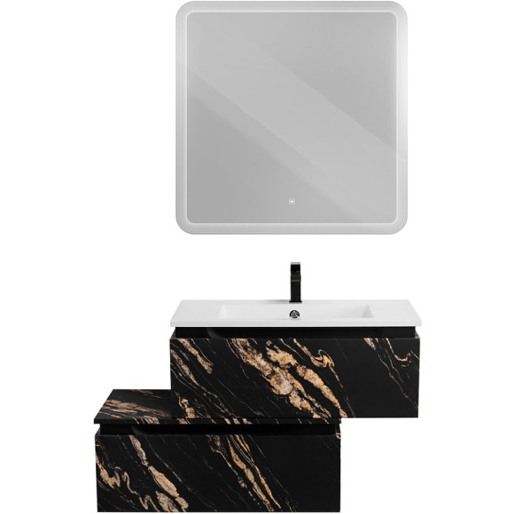 Тумба Cezares Slider 80 SLIDER-800-1C-PI-NF-P Черный фьюжн Тумба Cezares Slider 80 SLIDER-800-1C-PI-NF-P Черный фьюжн