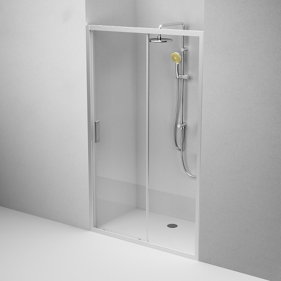 Душевая дверь AM.PM Gem 120 W90G-120-1-195MT профиль Хром матовый стекло прозрачное Душевая дверь AM.PM Gem 120 W90G-120-1-195MT профиль Хром матовый стекло прозрачное