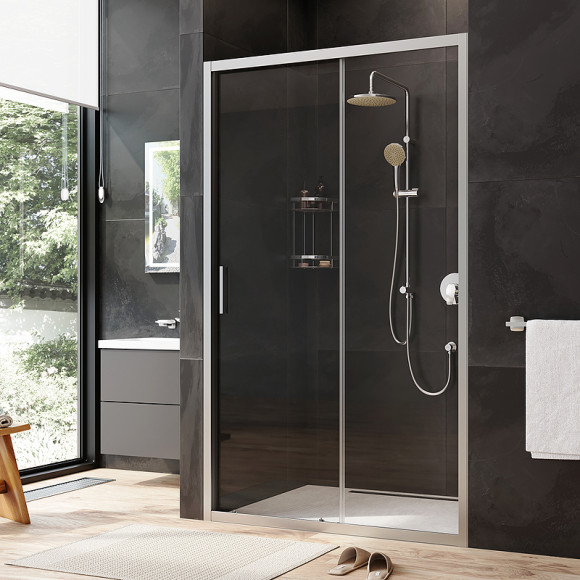 Душевая дверь AM.PM Gem 120 W90G-120-1-195MT профиль Хром матовый стекло прозрачное Душевая дверь AM.PM Gem 120 W90G-120-1-195MT профиль Хром матовый стекло прозрачное