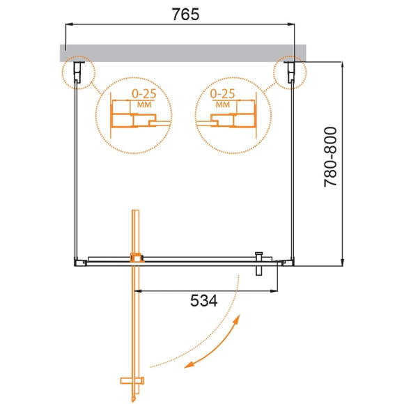 Душевой уголок Cezares Molveno 80x80 MOLVENO-BA2-80/80-C-Cr-IV профиль Хром стекло прозрачное Душевой уголок Cezares Molveno 80x80 MOLVENO-BA2-80/80-C-Cr-IV профиль Хром стекло прозрачное