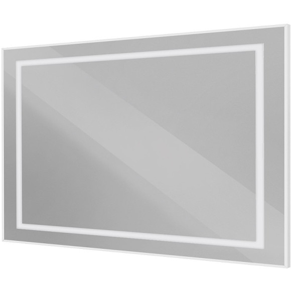 Зеркало BelBagno Kraft 120 SPC-KRAFT-1200-800-SENS-AL с подсветкой Сатин с сенсорным выключателем