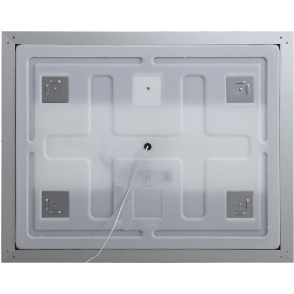 Зеркало BelBagno Kraft 120 SPC-KRAFT-1200-800-SENS-AL с подсветкой Сатин с сенсорным выключателем