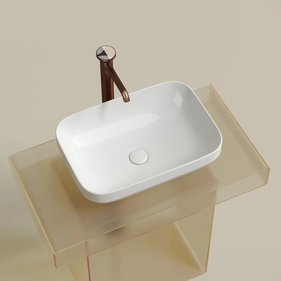 Раковина-чаша Ceramicanova Element 50 CN6055 Белая глянцевая Раковина-чаша Ceramicanova Element 50 CN6055 Белая глянцевая