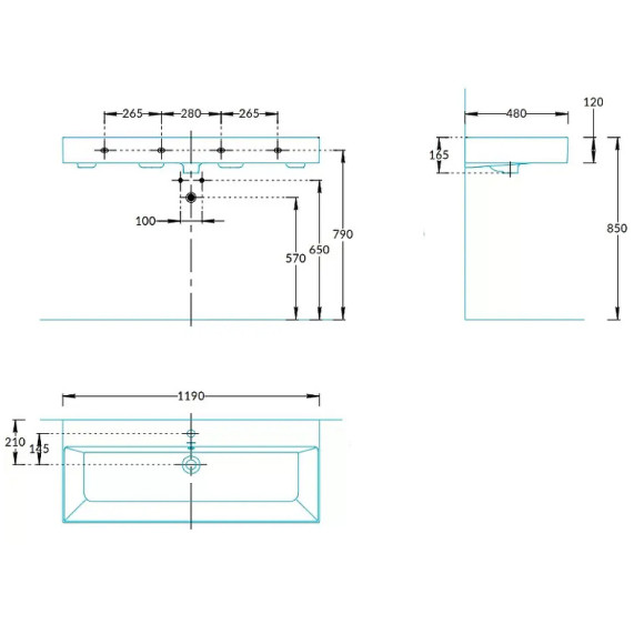 Раковина Kerama Marazzi Grande 120 GR.wb.120 Белая глянцевая Раковина Kerama Marazzi Grande 120 GR.wb.120 Белая глянцевая
