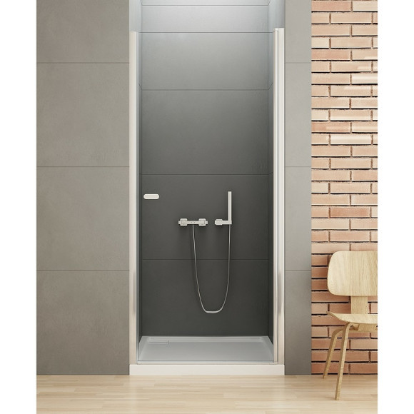 Душевая дверь New Trendy New Soleo Chrome 70 D-0119A профиль Хром стекло прозрачное Душевая дверь New Trendy New Soleo Chrome 70 D-0119A профиль Хром стекло прозрачное