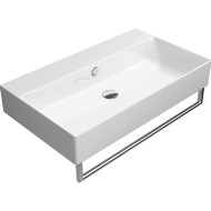 Раковина GSI Kube X 80 9422111 Белая Раковина GSI Kube X 80 9422111 Белая